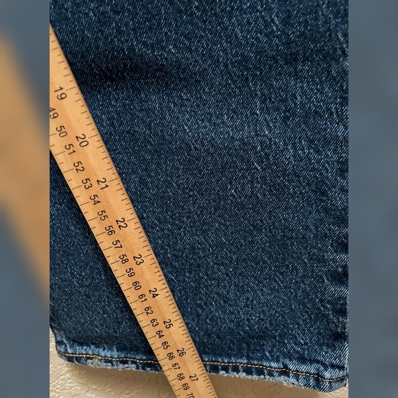 Levis Ribcage Straigth Ankle Jeans Style 726930218 Women’s Size -30x27 - Picture 13 of 13